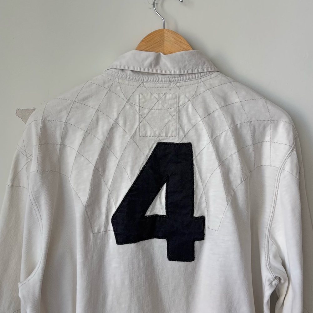 Rugby Ralph Lauren Vintage Slim Fit Rugby Shirt Men’s XXL Football Club Crest - Picture 10 of 15